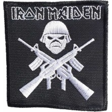 Metal Giyim Iron Maiden Ufak Boy Patch Yama
