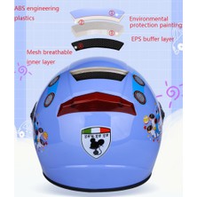 Strade Store Çocuk Güvenliği Kask Bisiklet Bisiklet Paten Başlık 50-55 cm Mavi (Yurt Dışından)