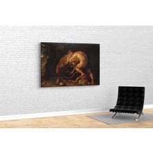Tablo 360 Pieter Paul Rubens- Heracles And The Nemea Lion Kanvas Tablo