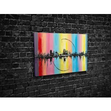 Tablo 360 New York Soyut Kanvas Tablo
