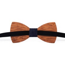 Profisher Ahşap Papyon Yeni Moda Lazer Kesim El Yapımı Yetişkin Boy Model C