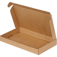 Kolici 28x16x3,5cm Kilitli Kutu -Kraft 10'lu
