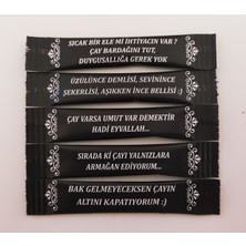 Sek Şeker Stick Şeker Mizah Içeren 250 Adet 4  gr