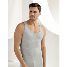 Şahinler Erkek Gri Geniş Askılı Sporcu Atlet ME029