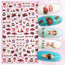 Aba Nails Tırnak Sticker