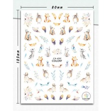 Aba Nails Tırnak Sticker