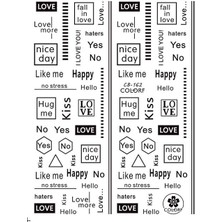 Aba Nails Tırnak Sticker