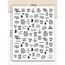 Aba Nails Tırnak Sticker