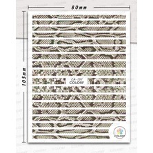 Aba Nails Tırnak Sticker