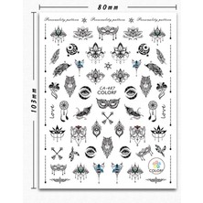 Aba Nails Tırnak Sticker