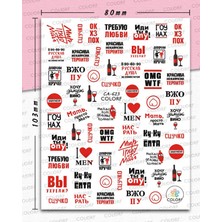 Aba Nails Tırnak Sticker