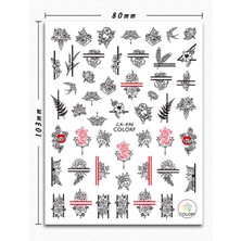 Aba Nails Tırnak Sticker