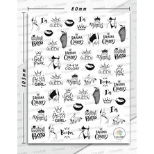 Aba Nails Tırnak Sticker