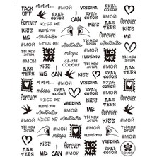 Aba Nails Tırnak Sticker