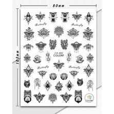 Aba Nails Tırnak Sticker