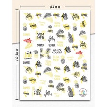 Aba Nails Tırnak Sticker