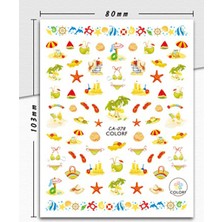 Aba Nails Tırnak Sticker