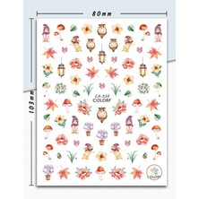 Aba Nails Tırnak Sticker