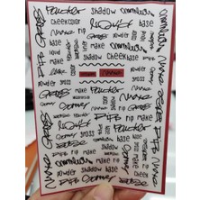 Aba Nails Tırnak Sticker