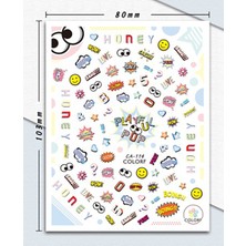 Aba Nails Tırnak Sticker