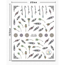 Aba Nails Tırnak Sticker