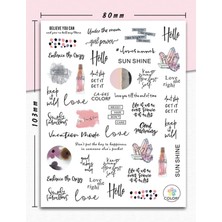 Aba Nails Tırnak Sticker