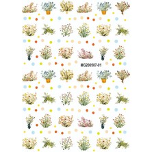 Aba Nails Tırnak Sticker