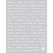 Aba Nails Tırnak Sticker