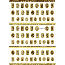 Aba Nails Tırnak Sticker