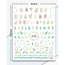 Aba Nails Tırnak Sticker