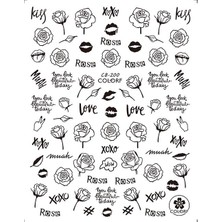 Aba Nails Tırnak Sticker