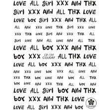 Aba Nails Tırnak Sticker