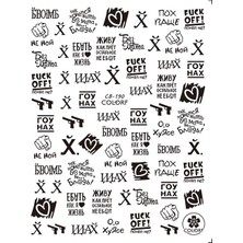 Aba Nails Tırnak Sticker