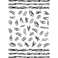 Aba Nails Tırnak Sticker