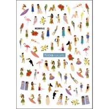 Aba Nails Tırnak Sticker