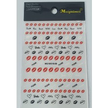 Aba Nails Tırnak Sticker