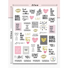 Aba Nails Tırnak Sticker