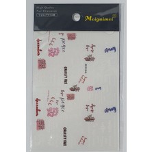 Aba Nails Tırnak Sticker