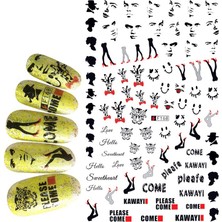 Aba Nails Tırnak Sticker