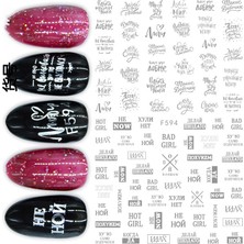 Aba Nails Tırnak Sticker