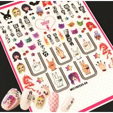 Aba Nails Tırnak Sticker