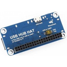 WaveShare 4 Port USB Hub Hat (Raspberry Pi Için)