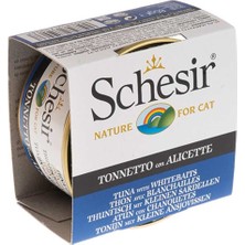 Schesir Ton Balıklı ve Ringa Balıklı Yetişkin Kedi Konservesi 85 gr