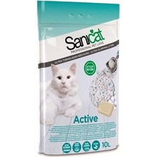 Sanicat Aktif Dezanfektan Doğal Kedi Kumu 10 Lt