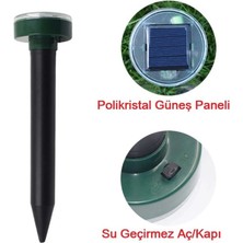 Schulzz Solar Güneş Enerjili Akrep,köstebek,yılan Fare Kovucu 900 Etkili Yuvarlak