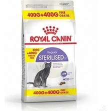 Royal Canin Sterilised 37 Kısırlaştırılmış Kedi Maması 400+400 gr