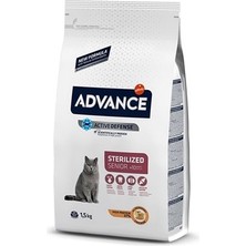 Advance Cat Sterilized Kısırlaştırılmış Yaşlı Kedi Maması 1.5 kg