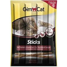 Gimcat Sticks Hindili & Tavşanlı Kedi Ödül Çubukları 4 Parça