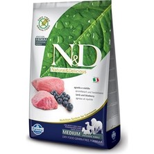 N&d Kuzu Etli Yaban Mersinli Tahılsız Yetişkin Köpek Maması 2.5 kg