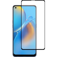 Caseart Oppo A74 4g Tam Kaplayan Temperli Ekran Koruyucu Cam